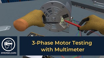 3-Phase Motor Testing with a Multimeter – VR HVAC Training!