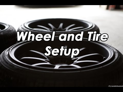 Wheel and Tire Setup - Lexus ISF