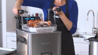 How to Deep Fry a Turkey with the Waring Digital Rotisserie Turkey Fryer Williams Sonoma