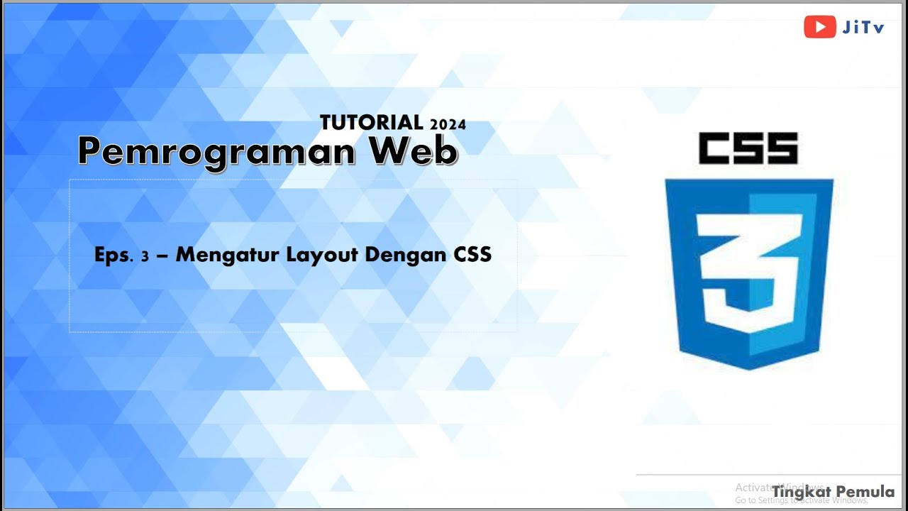CSS#3 - 3 - Mengatur Layout dengan CSS - YouTube