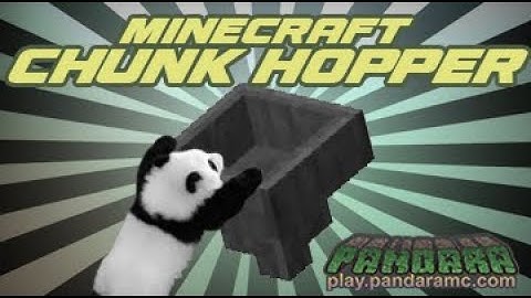 Minecraft: How to use Chunk Hoppers
