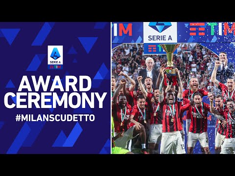 Milan lift the Scudetto! | Award Ceremony | Serie A 2021/22