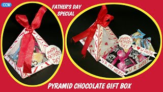 PYRAMID CHOCOLATE GIFT BOX |  FATHER'S DAY GIFT IDEAS | LAST MINUTE FATHER'S DAY GIFT IDEAS