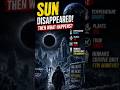 What Happens If The Sun Suddenly Disappears?” #facts#Sun #Space #WhatIf #Universe #Science