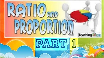 Ratio and proportion__Class-1__Arithmetic__Rakesh yadav sir(720p)