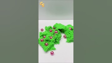 Kinetic Sand ASMR is incredibly soothing and satisfying #shorts