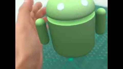 Mobile Hand Control Augmented Reality Content (Manomotion & ARCore)