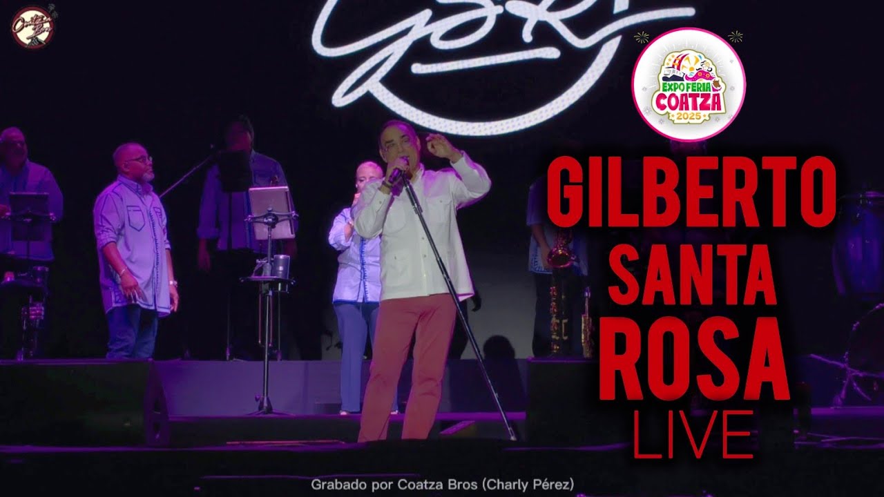 GILBERTO SANTA ROSA CONCIERTO EXPO FERIA COATZA 2025 #concert #coatzacoalcos