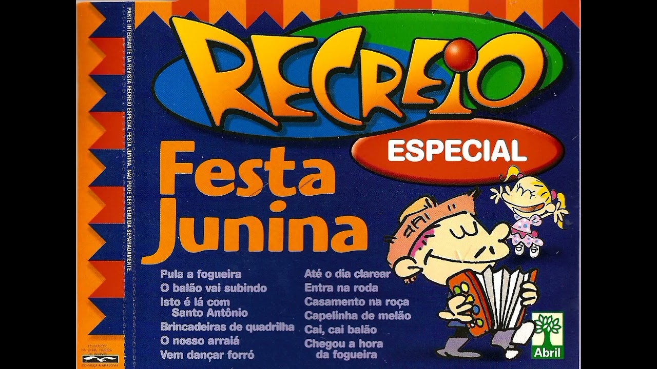 Recreio Especial - Festa Junina Cd Completo ( 1996 )