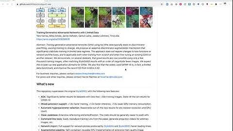 First Impressions of the new StyleGAN2-ADA repo from NVIDIA
