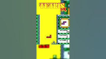 Tetris Dx #shorts #gameboycolor #gameboy #gbc #tetris #retrogaming
