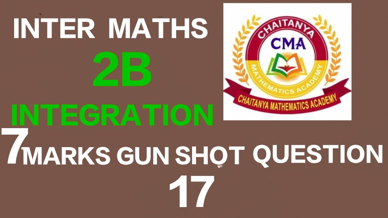 Intermath 2 INTER MATHS 2B ( TG & AP) LONG QUESTIONS - YouTube