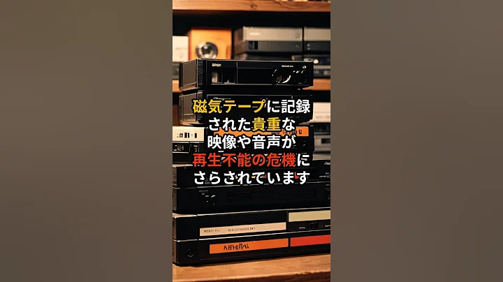 2025年で消える？磁気テープの「記憶喪失」危機とは