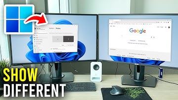 How To Make Two Monitors Show Different Things In Windows - Full Guide