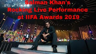 Salman Khan's Superb Rocking Performance at IIFA Awards 2019 Mumbai