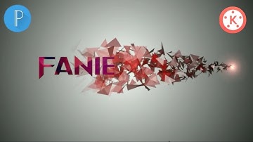 Cool particles Intro & Text Animation - kinemaster || AA ARIS CHANNEL