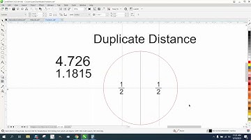 Corel Draw Tips & Tricks Duplicate Distance more info Part 2 make things equal