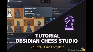 Obsidian Chess Studio v2.0.24 Tutorial | The best chess manager for PC screenshot 5