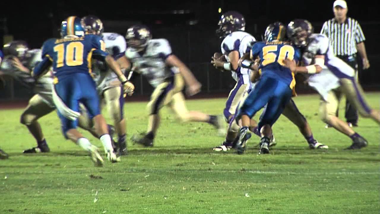 FB: Monta Vista v Santa Clara 10-21-11