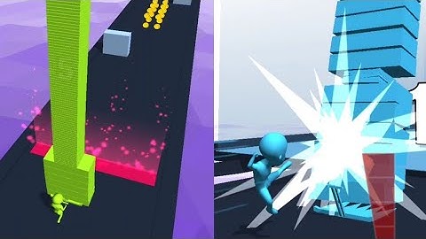 Stack Colors game (Android, iso) gameplay walkthrough All Leaves 14🔥