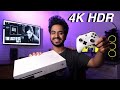 Setting-up My Xbox One S 4K with My NEW 4K HDR T.V *EPIC* 🔥😱😍