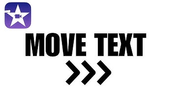 Tekst verplaatsen in Imovie op een Mac