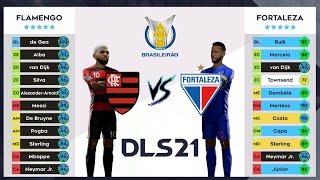 Dream League Soccer 2021 : Flamengo X Fortaleza - Campeonato Brasileiro Rodada 2