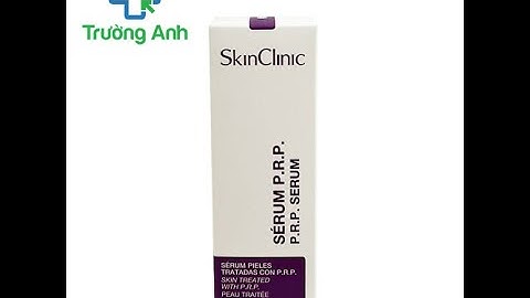 Serum prp skin clinic giá bao nhiêu