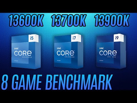 Intel 13600K vs 13700K vs 13900K - 8 Games Benchmark