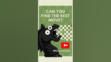 🤯 FIND THE BEST MOVE | CHESS PUZZLE