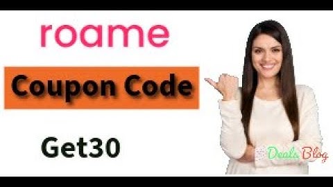 Roame Coupon Code - Best Discount Offer 2025 // Exclusive Offer