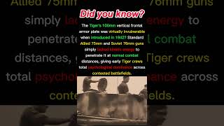 When Allied Shells Literally Bounced Off the Tiger #tigertank #alliedforces #easternfront