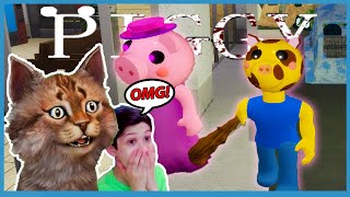 Roblox Piggy Traitor Mode Challenge vs My Nephew For $10,000 Robux
