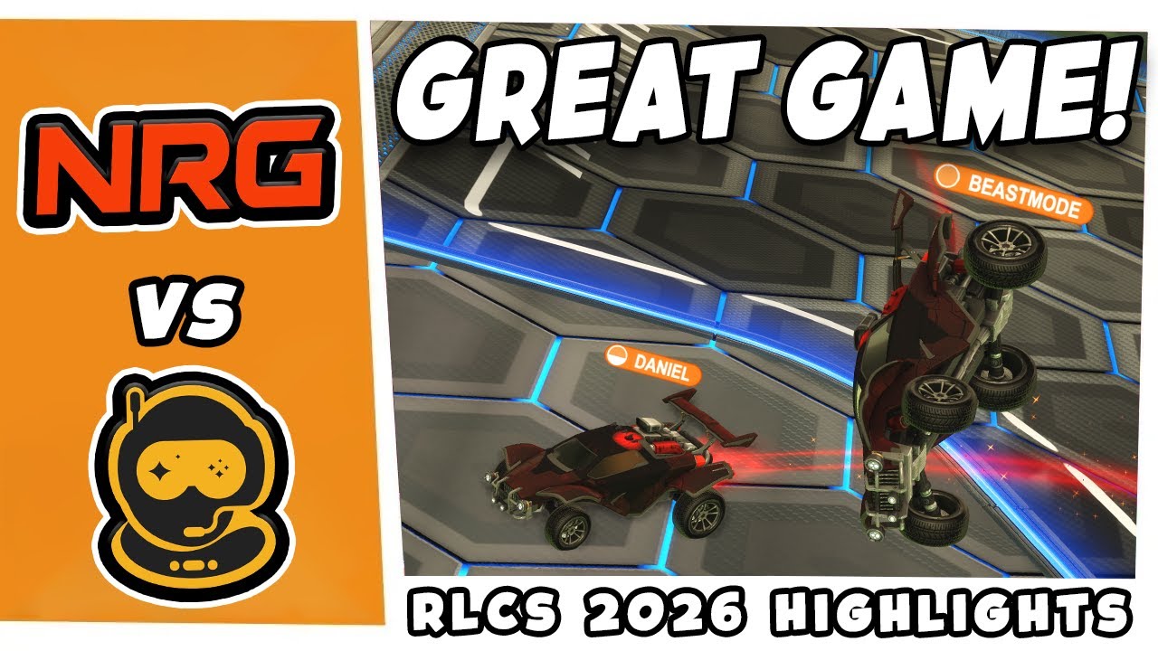 Nrg Rcls NRG vs Spacestation - HIGHLIGHTS! | RLCS 2026 Group Stage Final l ...