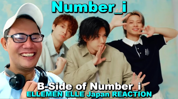 Number_i - B-Side of Number_i - ELLEMEN ELLE Japan REACTION