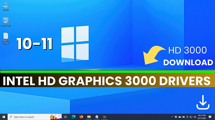 Intel r hd graphics windows 10 bị lỗi năm 2024