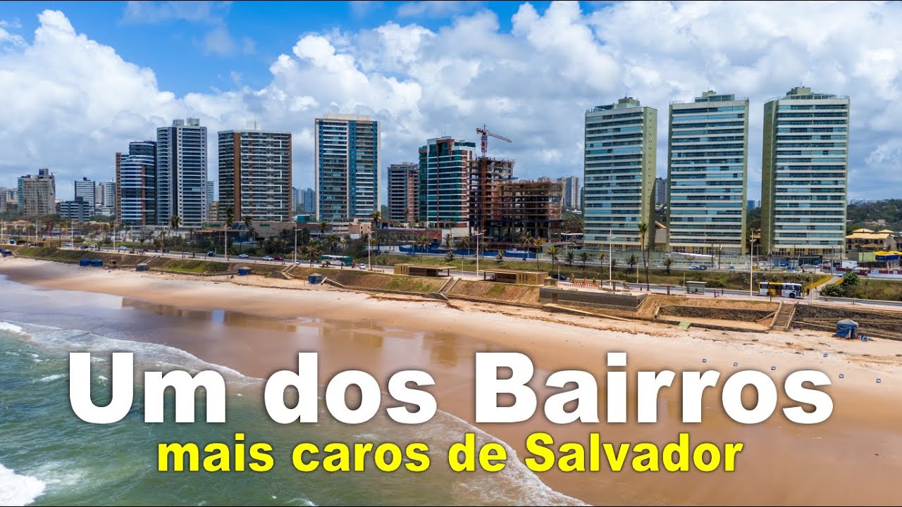 JAGUARIBE E A NOVA ORLA I Um dos Bairros Mais Caros de Salvdor - Stand Imobiliário