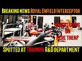 Is the triumph 400 a copy of the royal enfield interceptor 650 spyshots taken at triumph factory 