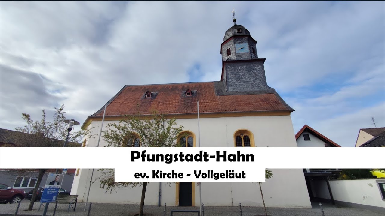 Pfungstadt-Hahn (D) ev. Kirche - Vollgeläut