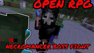 Minecraft Open RPG: Necromancer Boss Fight ( 1.18.2 Datapack )