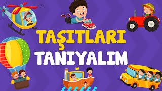 Taşıtları Tanıyalım | Gerçek Taşıt sesleri ve Görüntüleri | Çocuklar İçin Eğitici Video Resimi