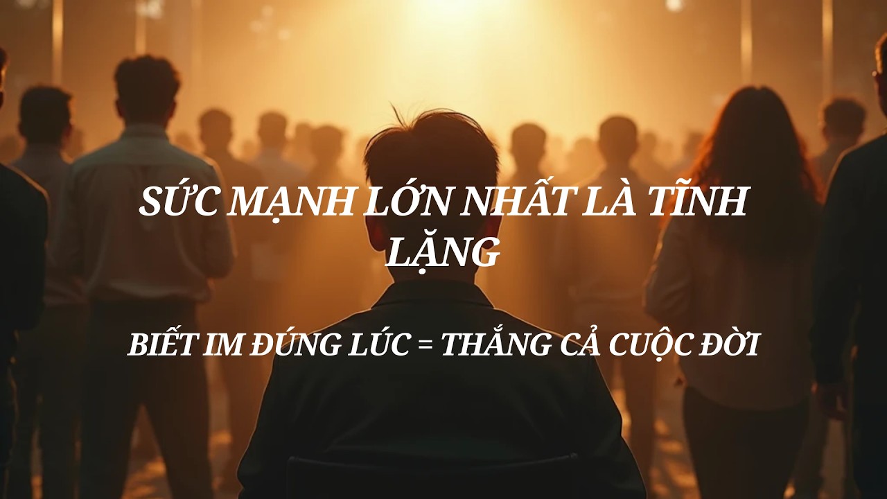 Càng ÍT NÓI càng Uy Quyền: 5 Thời Điểm 'IM LẶNG LÀ VÀNG' Người Khôn Ngoan Cần Khắc Cốt Ghi Tâm