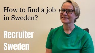 34(Part 2)How to find a job in Sweden Living in Sweden #CV #interview #Swedish