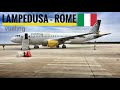 TRIPREPORT | Vueling (ECONOMY) | Airbus A320 | Lampedusa - Rome