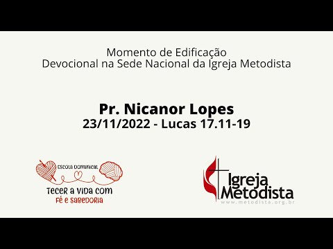 Devocional com Pastor Nicanor Lopes