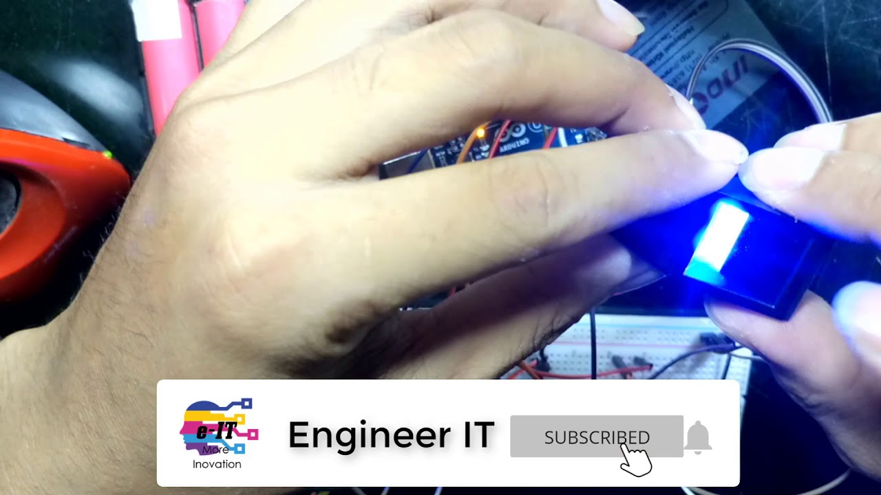  Membuat  Kunci  Motor Sidik Jari Arduino  Project YouTube