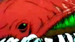 Funny 1990s X Men fish spaceship burp