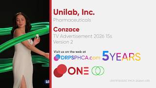 Conzace Tv Ad 2026 15S Philippines, Version 2 St