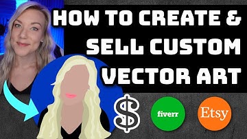 How to Make a Faceless Minimal Vector Portrait with Adobe Illustrator | Sellable Skills