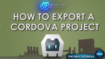 How to export a cordova project | GDevelop 5